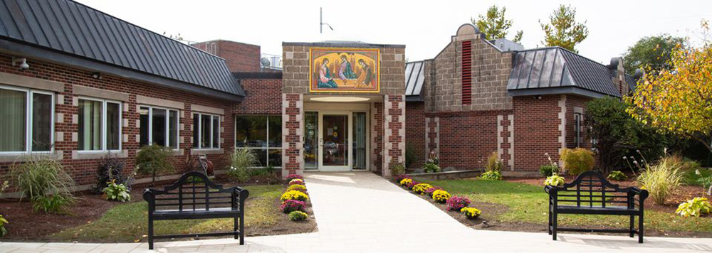 main entrance of Hoyl Trinity